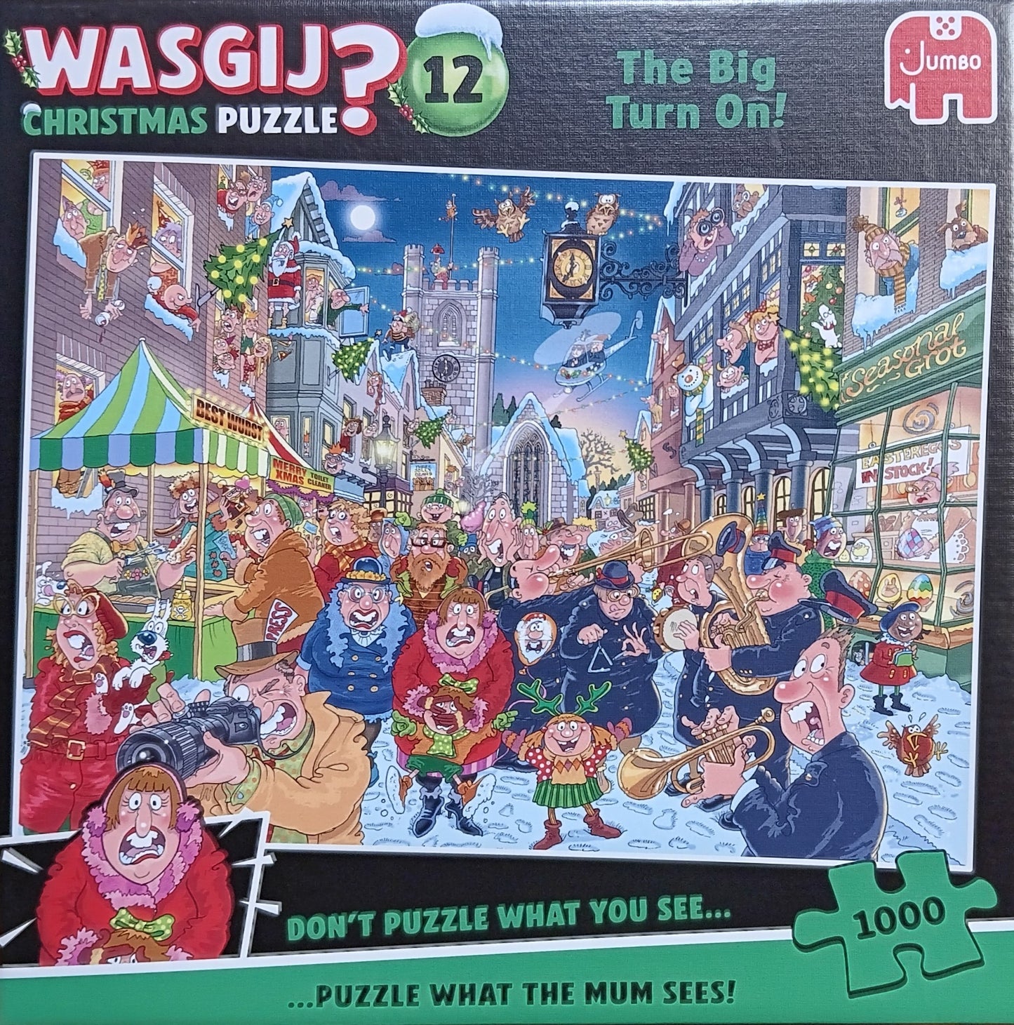Jumbo, Wasgij?, Christmas 12 - The Big Turn on! 1000 palaa