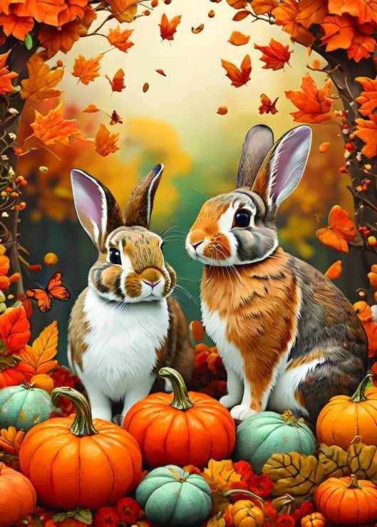 Alipson, Autumn bunnies 500 palaa