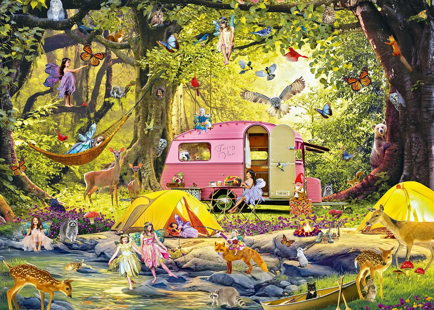 Alipson, Camping des Fèes with friends of the forest 1000 palaa