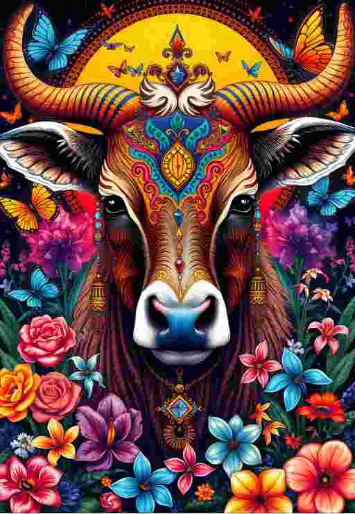 Alipson, La vache et le secret des fleurs 1000 palaa