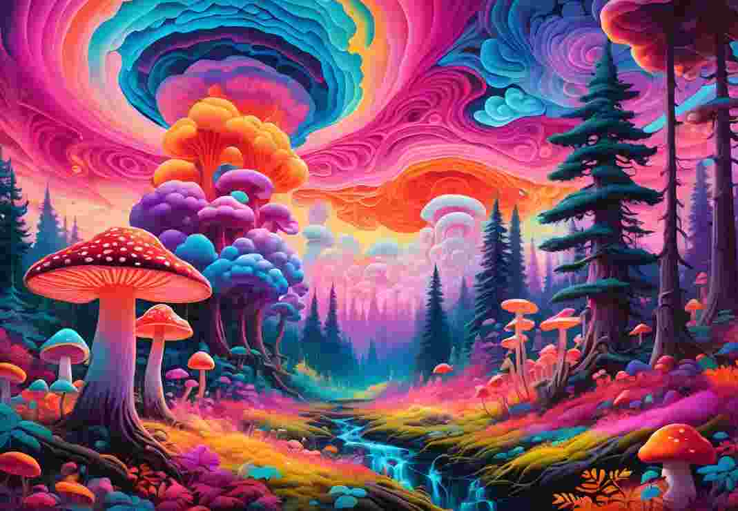 Alipson, Mushroom forest 1000 palaa