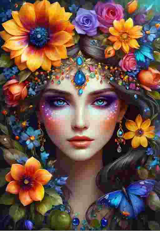 Alipson, The flower woman 1000 palaa