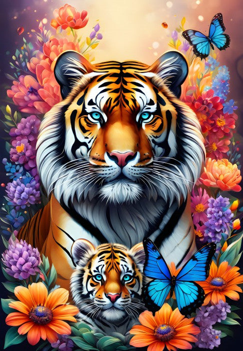 Alipson, Tigers - Maternal love collection 1000 palaa