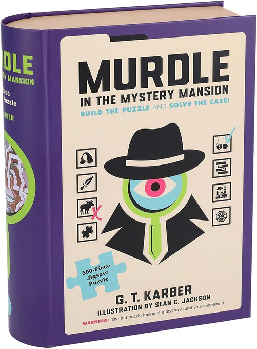 Chronicle books, Murdle in the Mystery Mansion 500 palaa