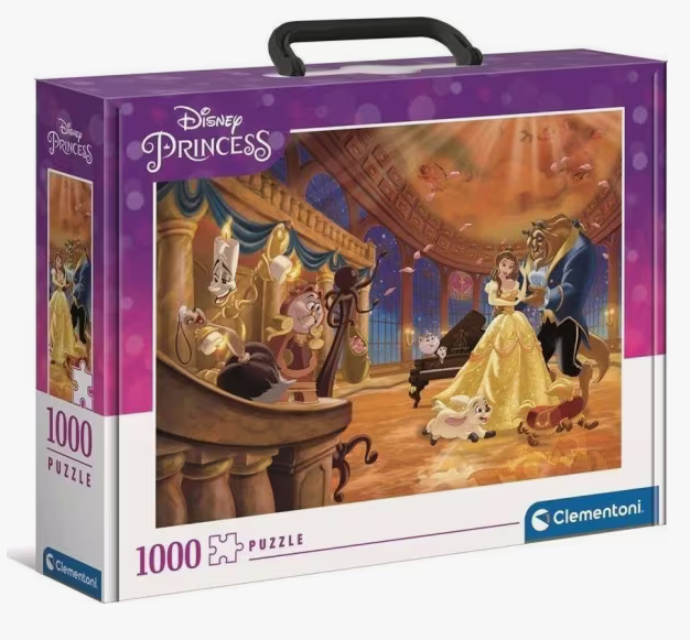 Clementoni Disney princess 1000 palaa salkussa