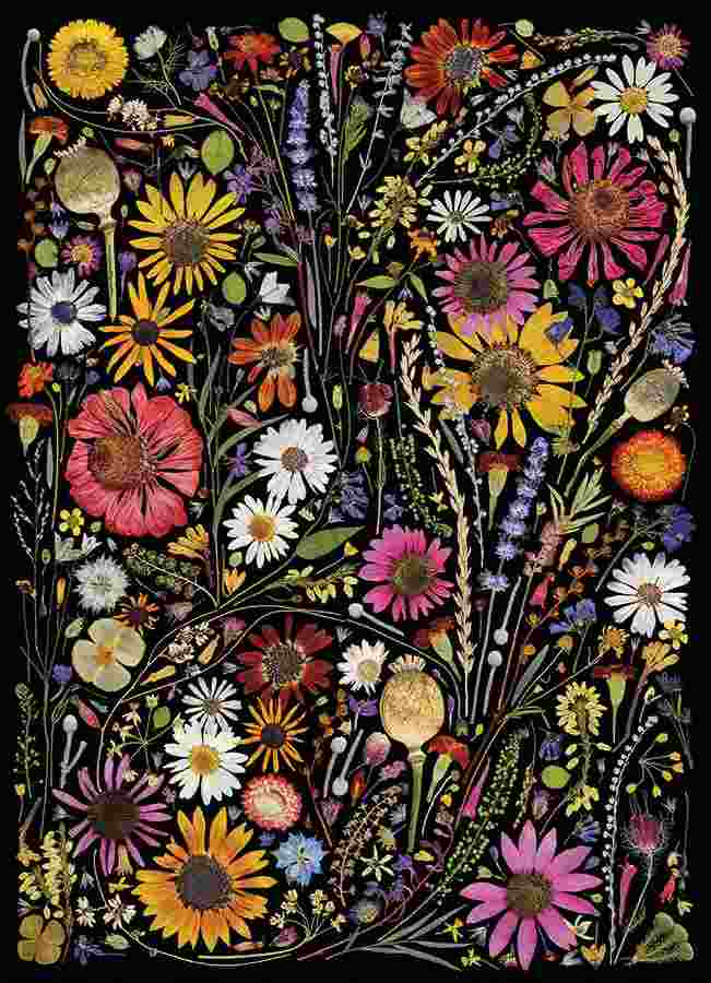 Cobble Hill, Flower press: Happiness 1000 palaa