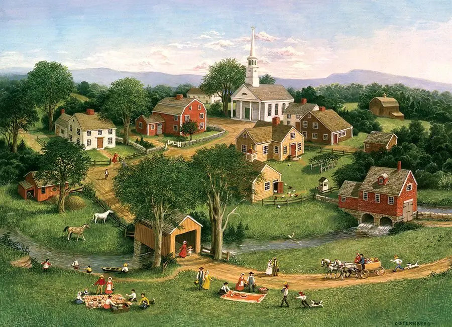 Cobble Hill, Picnic by the bridge 1000 palaa