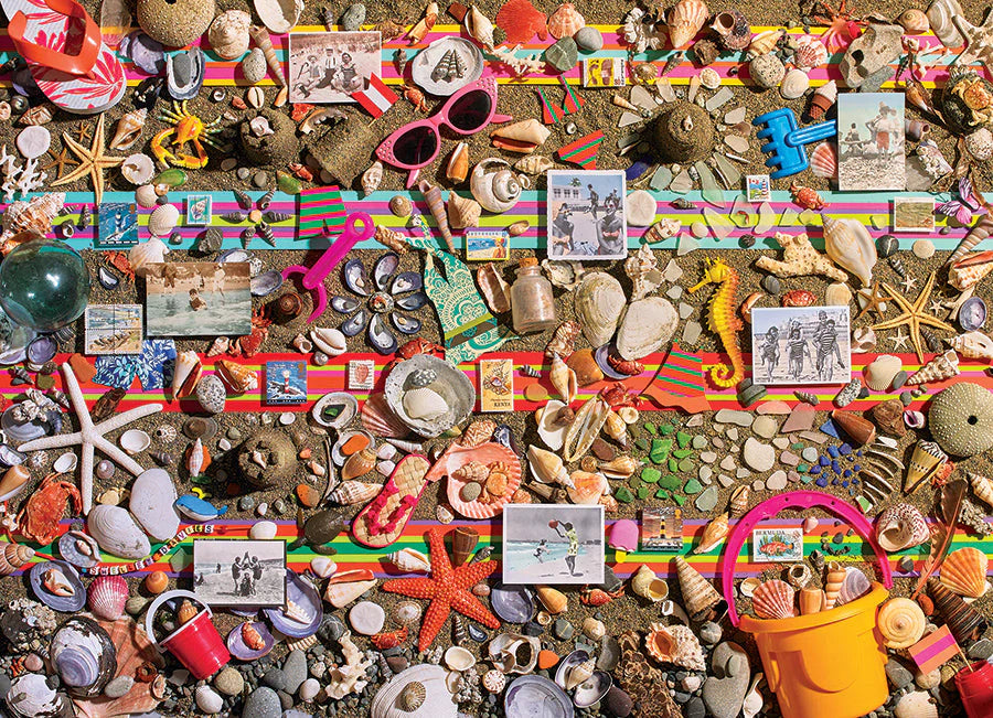 Cobble Hill, Shelley Davies: Beach scene 1000 palaa