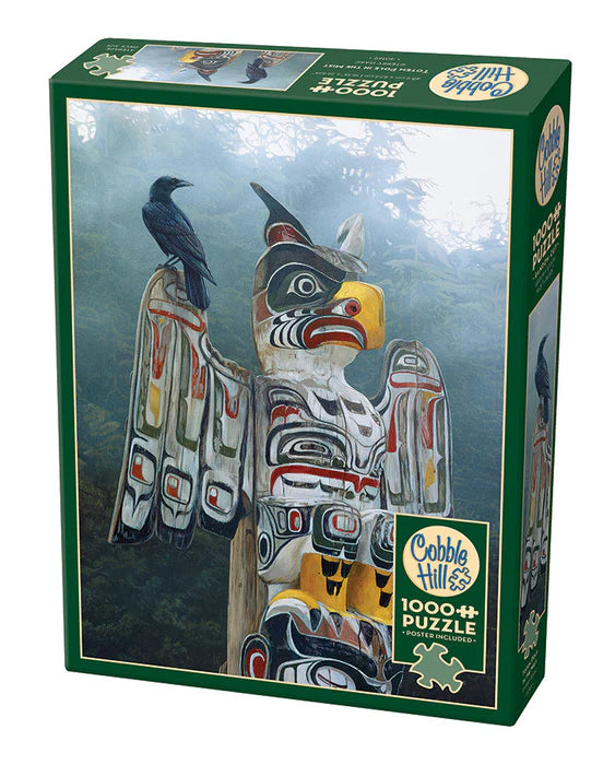 Cobble Hill, Totem pole in the mist 1000 palaa