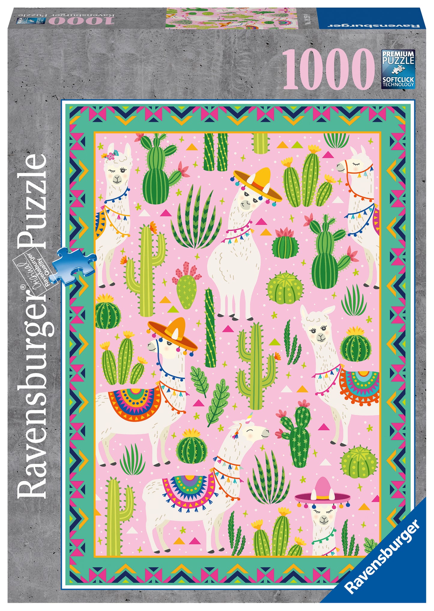 Ravensburger, Cute Alpacas 1000 palaa