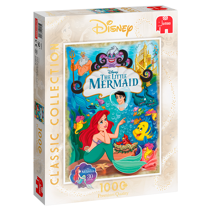 Jumbo, Disney classic the Little Mermaid 1000 palaa