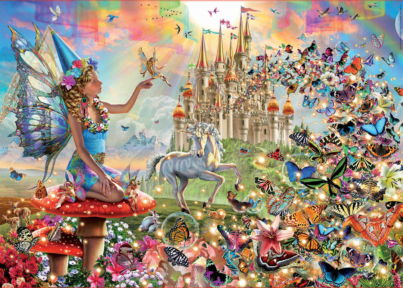 Educa, Fairy & butterflies 500 palaa