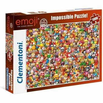 Clementoni, Emoji impossible puzzle 1000 palaa