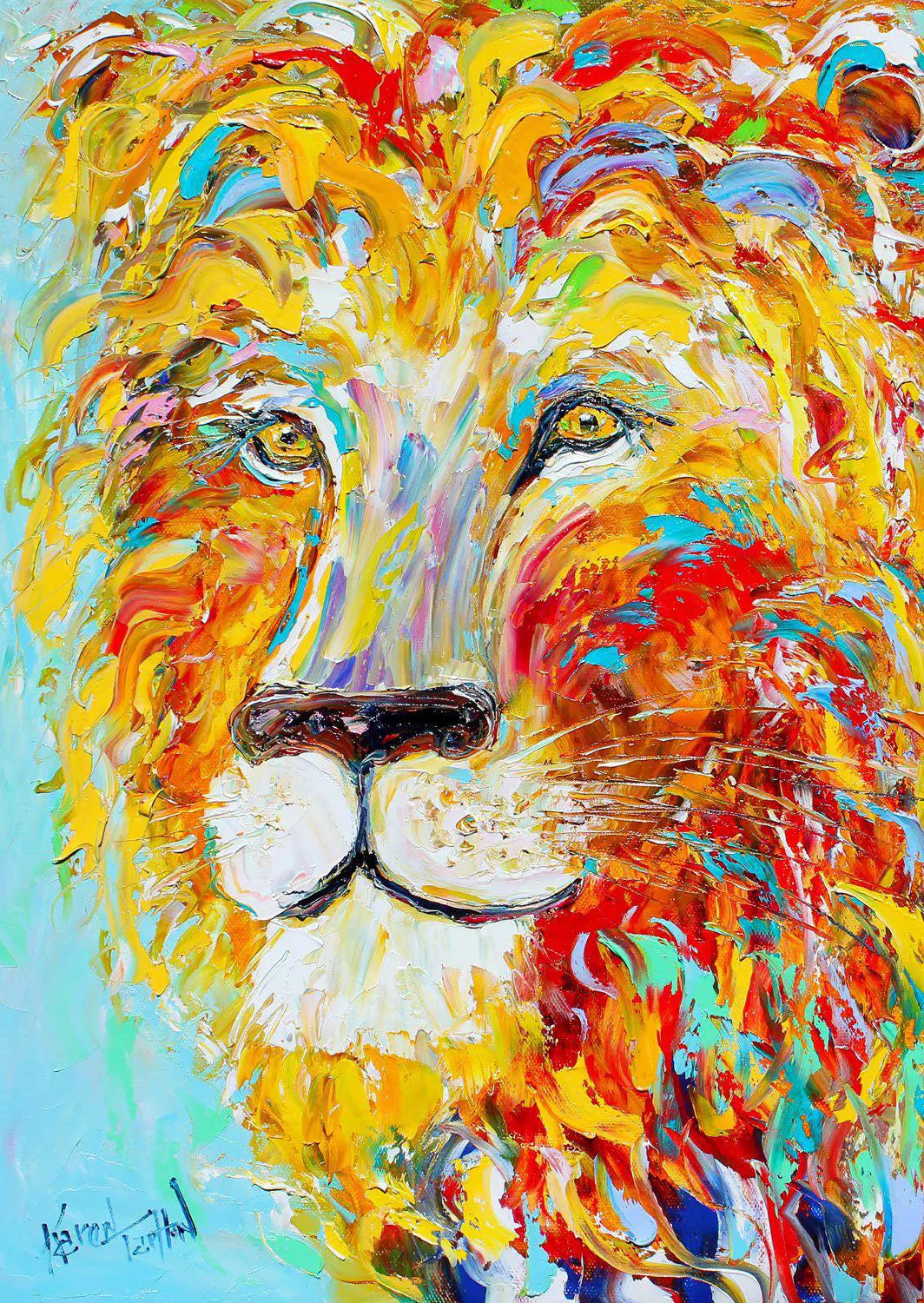 Enjoy, Colorful lion 1000 palaa