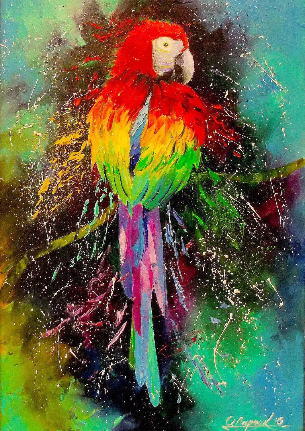 Enjoy, Colorful parrot 1000 palaa