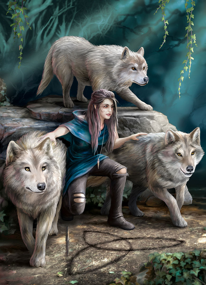 Eurographics, Anne Stokes: Wolves family 1000 palaa
