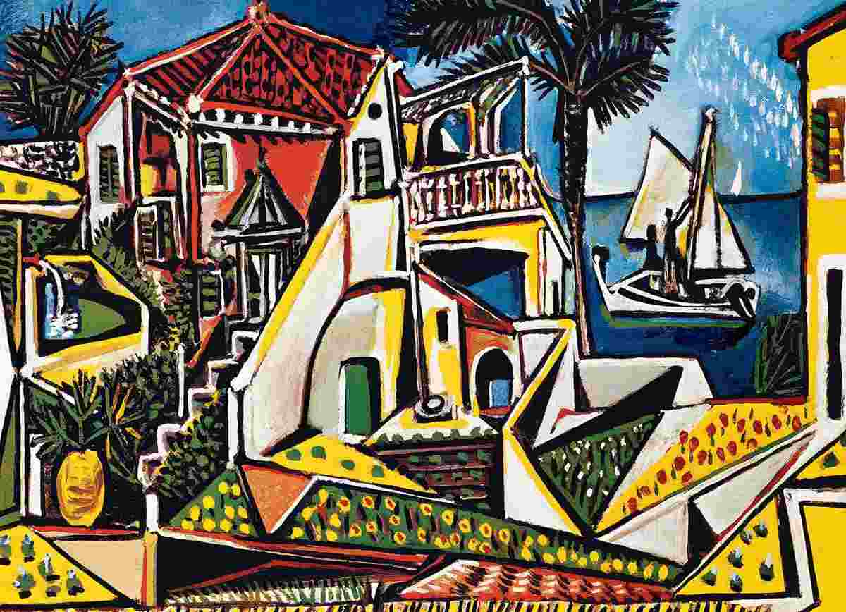 Eurographics, Mediterranean landscape 1000 palaa