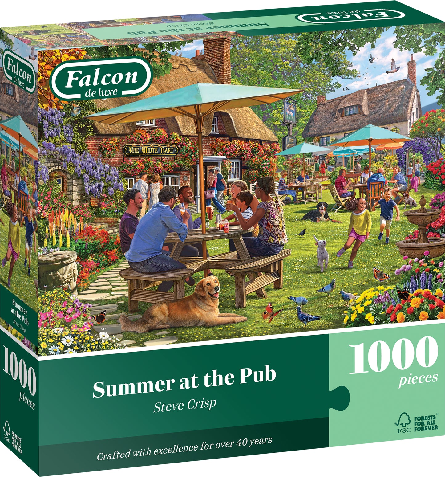 Falcon, Steve Crisp: Summer at the pub 1000 palaa