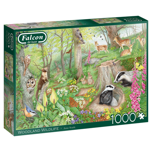 Falcon, Woodland Wildlife 1000 palaa