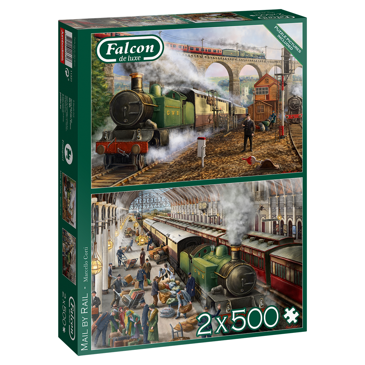 Falcon, Mail By Rail 2x500 palaa