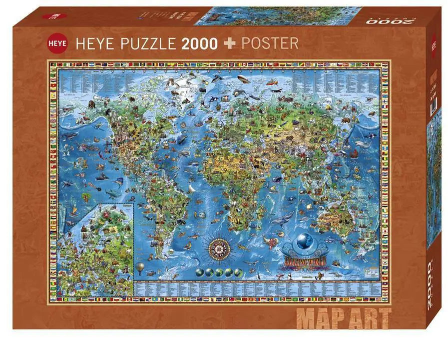 Heye, Amazing world 2000 palaa