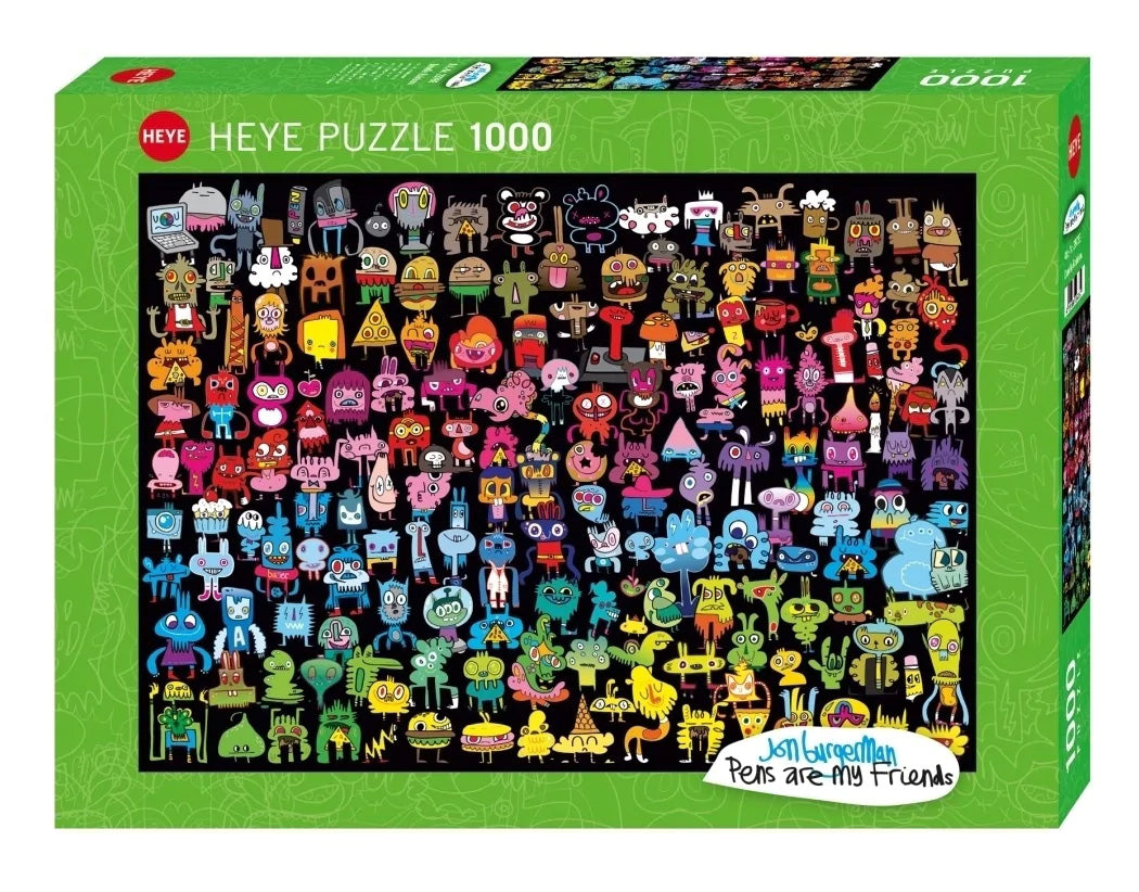 Heye, Doodle rainbow 1000 palaa