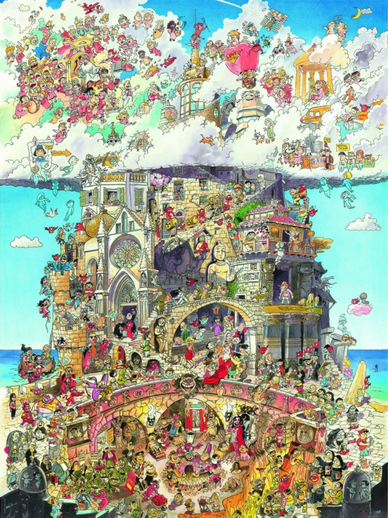 Heye, Heaven and hell 1500 palaa