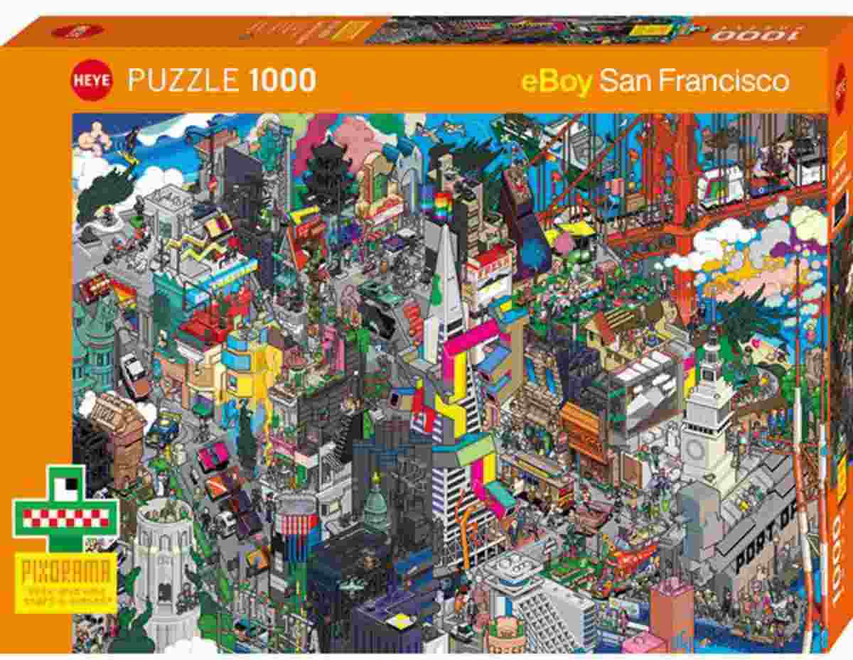 Heye, eBoy: San Francisco quest 1000 palaa