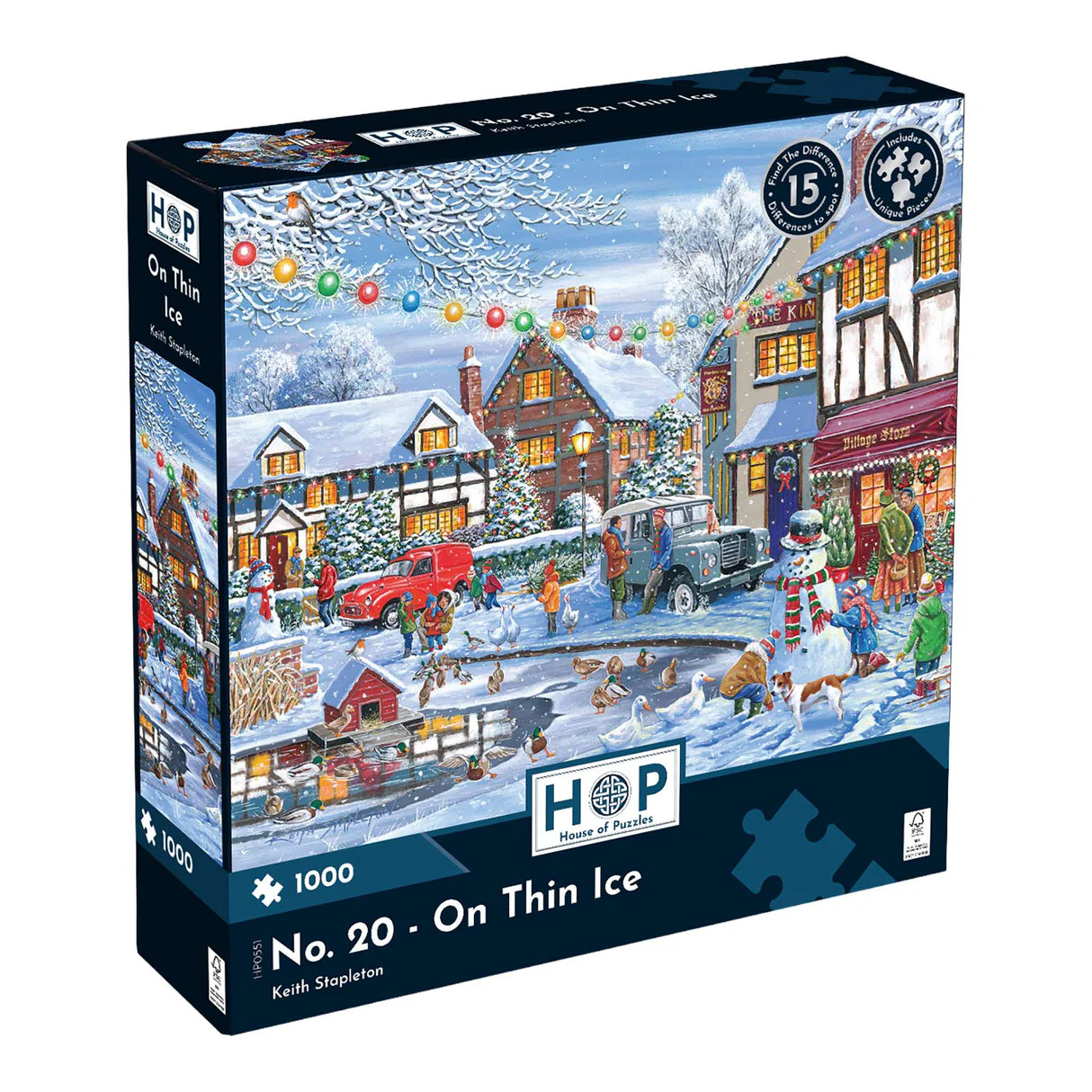 Hop, No. 20 On thin ice 1000 palaa