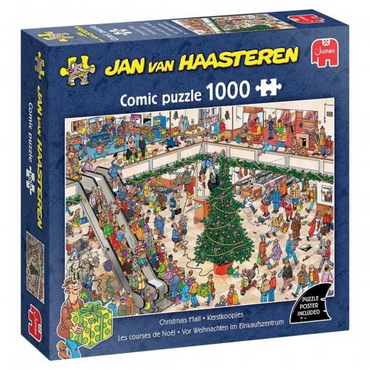 Jumbo Haasteren Christmas mall 1000 palaa