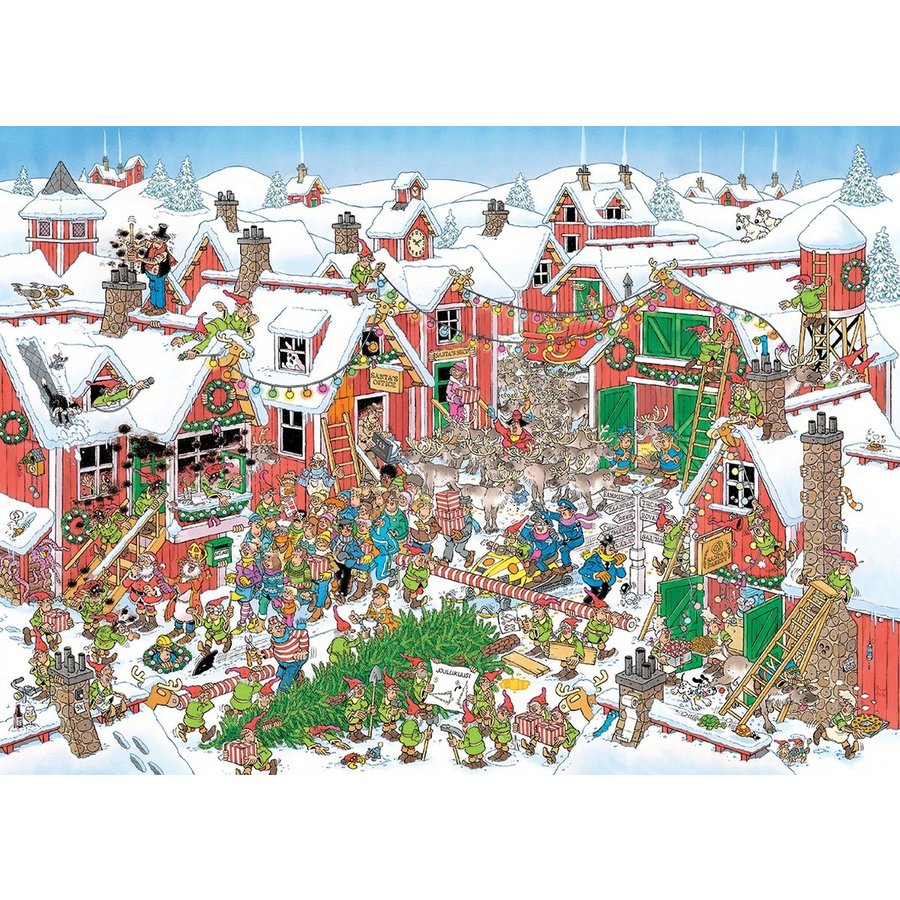 Jumbo Haasteren Santa's village 1000 palaa