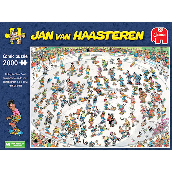 Jumbo, Haasteren: Riding the Skate bowl 2000 palaa