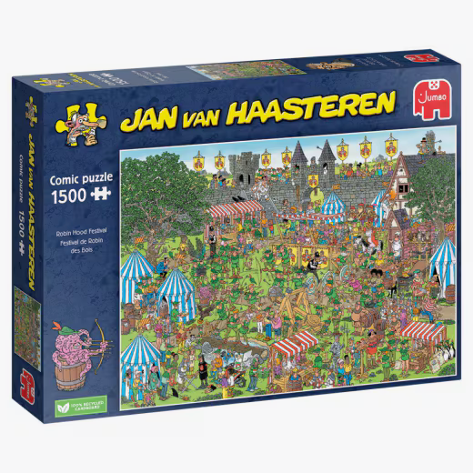 Jumbo, Haasteren: Robin Hood festival 1500 palaa
