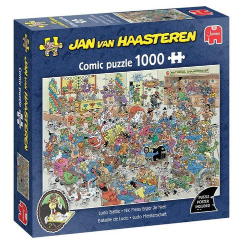 Jumbo, Haasteren, Ludo battle 1000 palaa