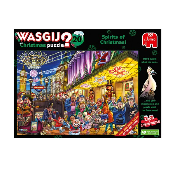Jumbo Wasgij? Christmas 20 Spirits of christmas 2x1000 palaa