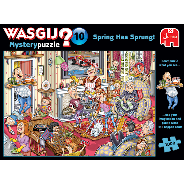 Jumbo, Wasgij? Mystery 10 Spring has sprung! 1000 palaa