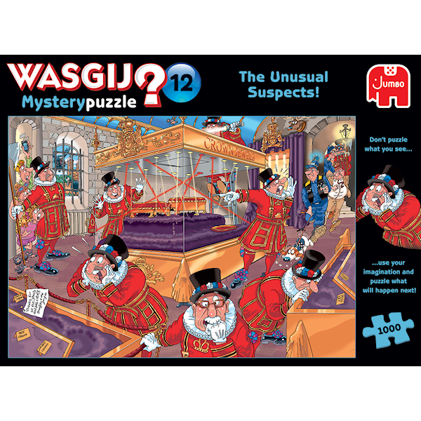 Jumbo, Wasgij? Mystery 12 The unusual suspects! 1000 palaa