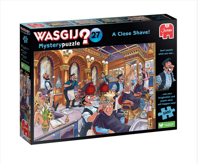 Jumbo, Wasgij? Mystery 27 A close shave! 1000 palaa