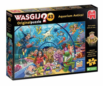 Jumbo, Wasgij?, Original 43 Aquarium antics! 1000 palaa