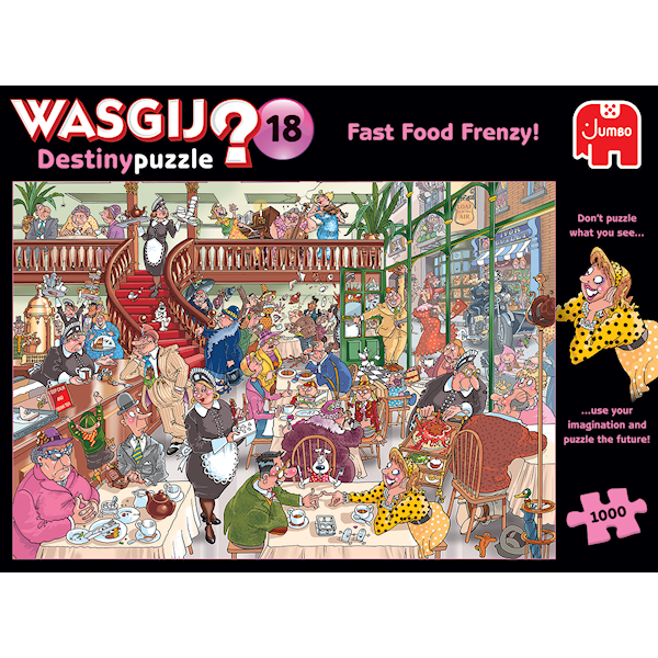 Jumbo, Wasgij? destiny 18 Fast food Frenzy! 1000 palaa