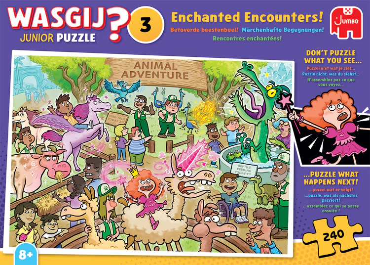 Jumbo, wasgij? junior 3: Enchanted encounters! 240 palaa