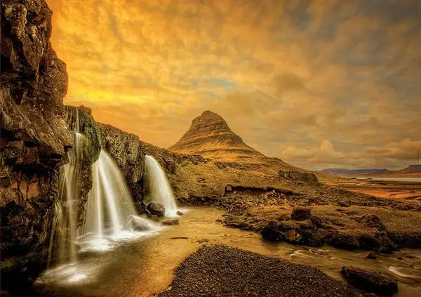 Educa, Kirkjufellsfoss Waterfall, Iceland 1000 palaa