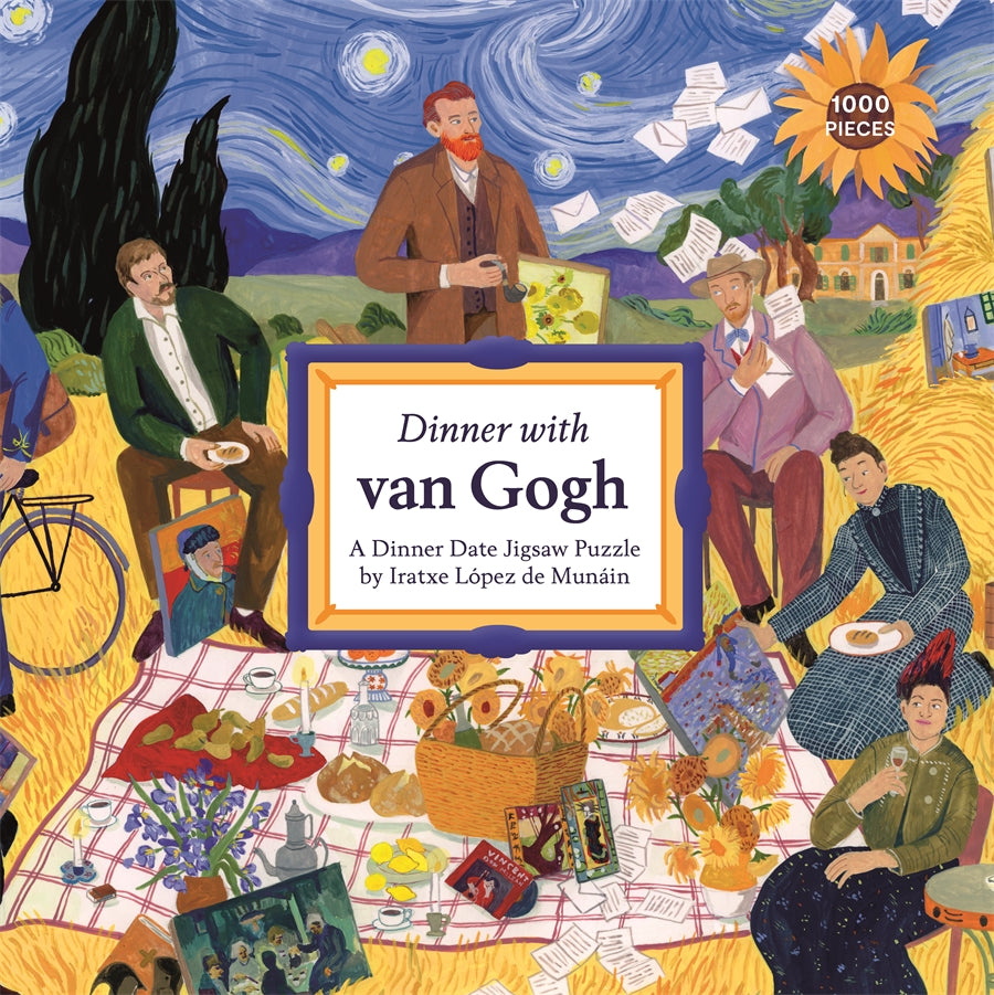 Thames & Hudson, Dinner with Van Gogh 1000 palaa