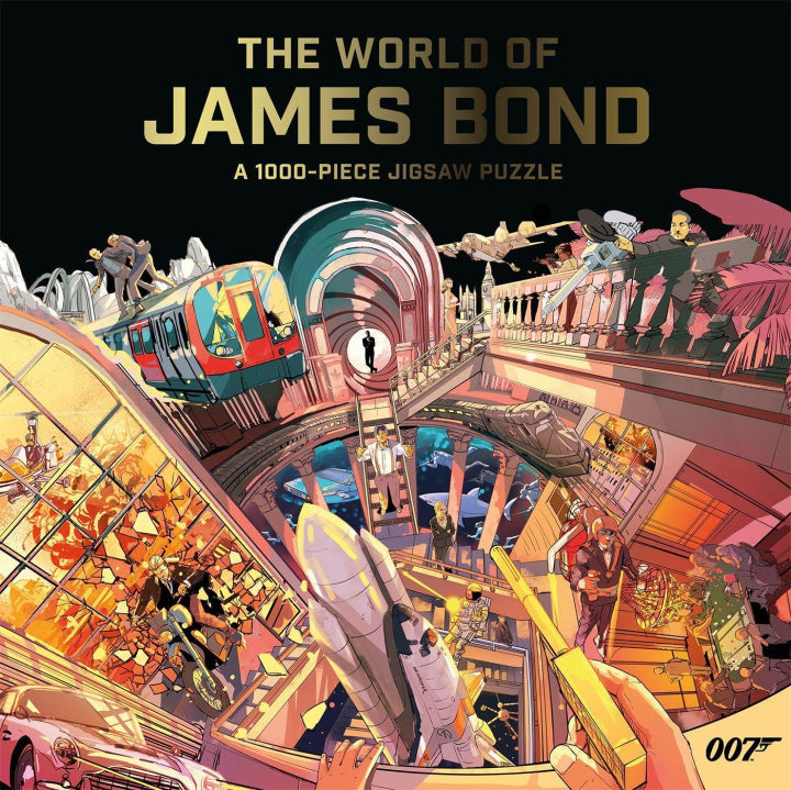 Laurence King: The world of James Bond 1000 palaa