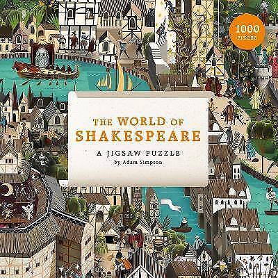Laurence King: The world of Shakespeare 1000 palaa