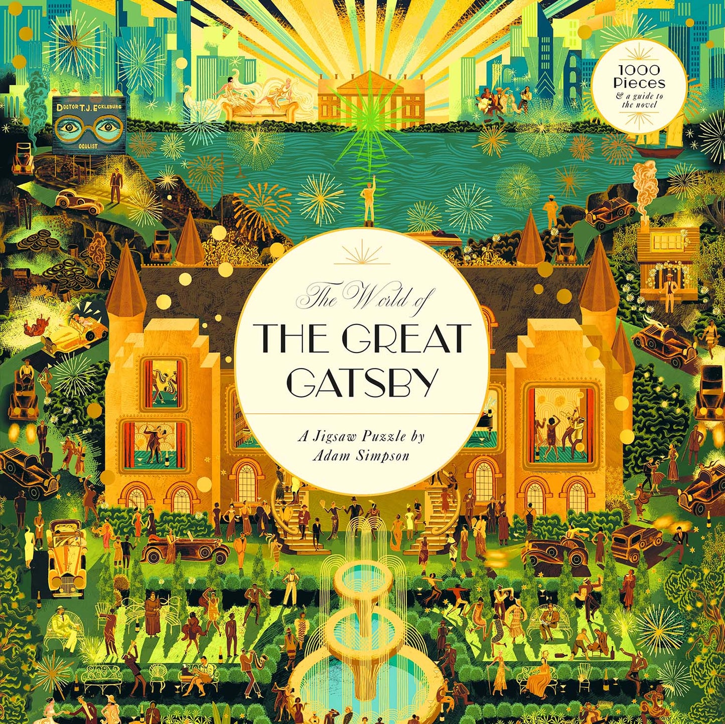 Laurence King: The world of The Great Gatsby 1000 palaa