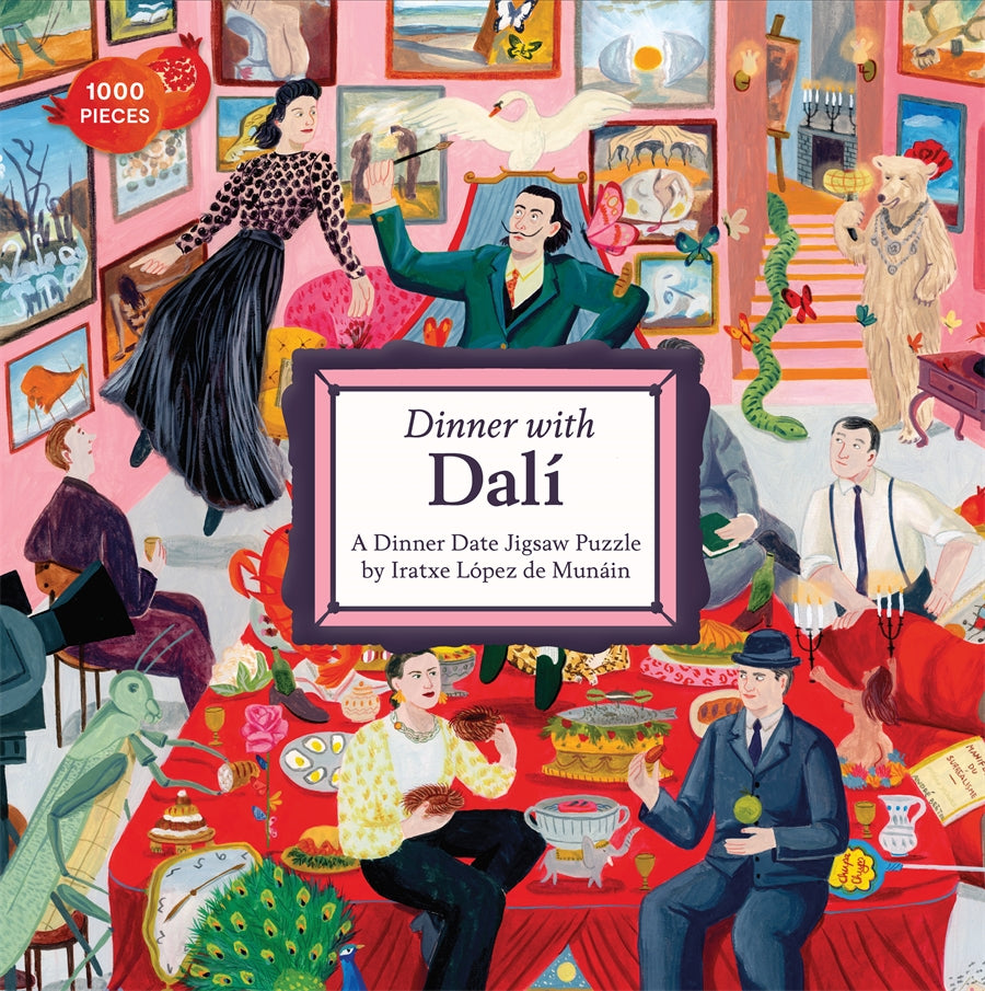 Thames & Hudson, Dinner with Dali 1000 palaa