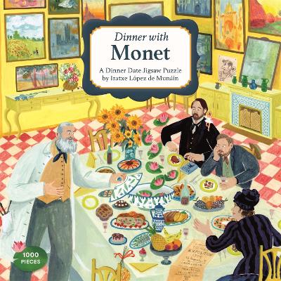 Thames & Hudson, Dinner with Monet 1000 palaa
