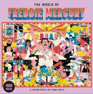 Laurence king: The world of Freddie Mercury 1000 palaa