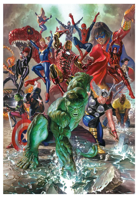 Clementoni, Marvel 500 palaa